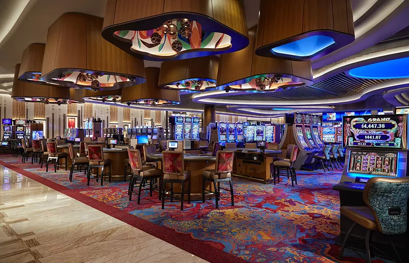 Image: The slot machines at Seminole Hard Rock Hotel & Casino
