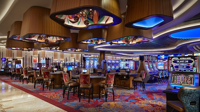 The slot machines at Seminole Hard Rock Hotel & Casino
