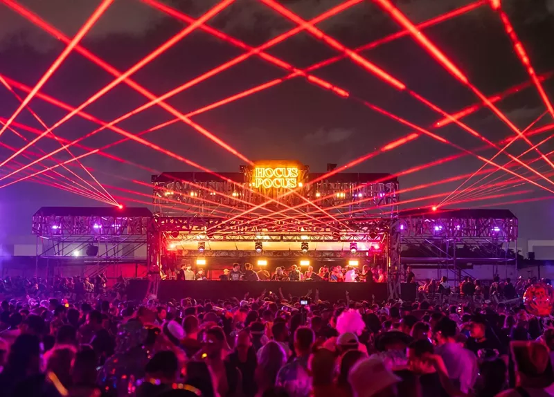 Image: The crowd at Hocus Pocus Miami