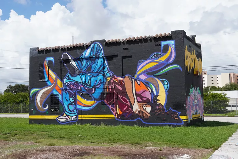 Image: Mural by Trek 6 in Wynwood.