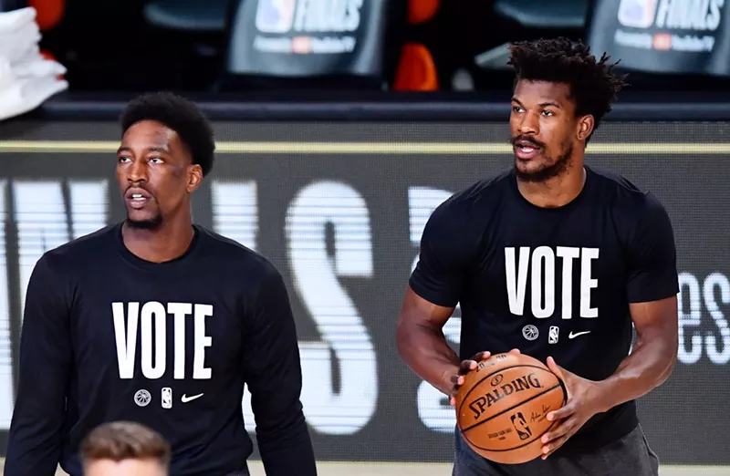 Image: The Miami Heat managed to bring us entertainment, joy, and much-needed normalcy.