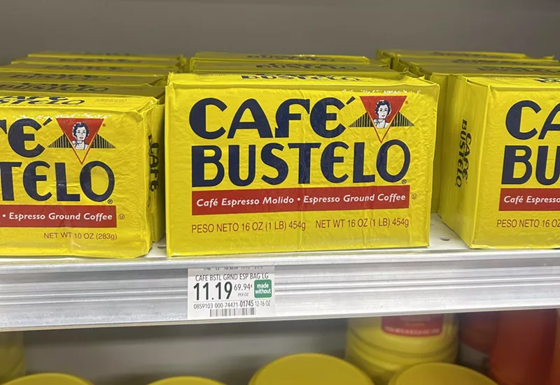 Image: A photo posted by a Reddit user shows a quite expensive brick of coffee sold at a Publix in Florida.