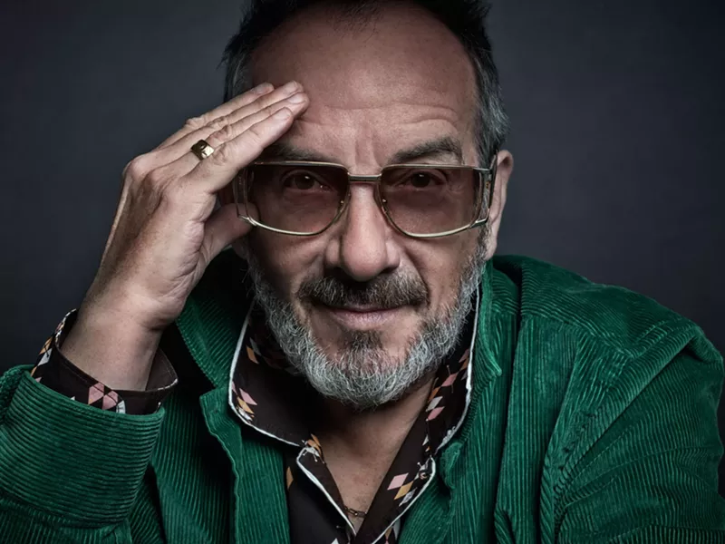Image: Portrait of singer-songwriter Elvis Costello