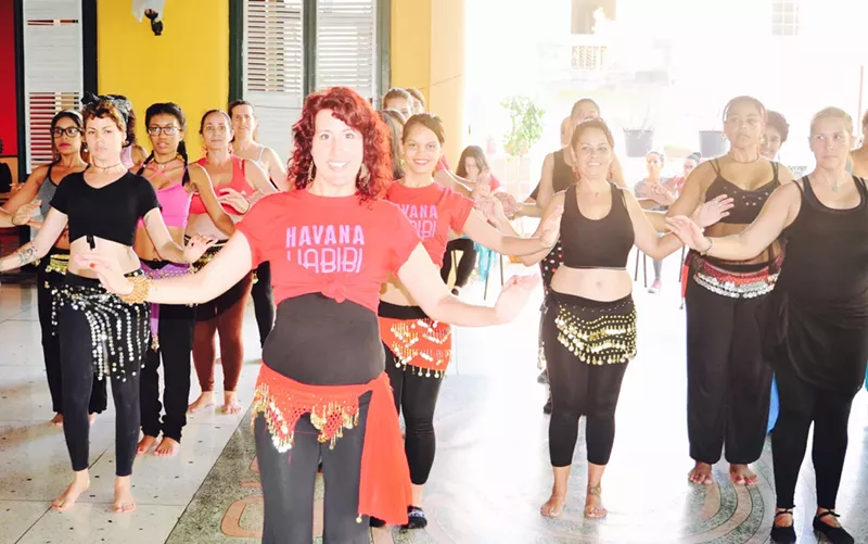 Image: Participants at last year's Havana Habibi festival.