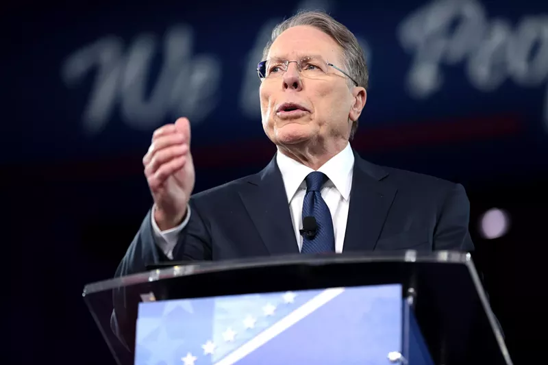 Image: NRA Vice President Wayne LaPierre