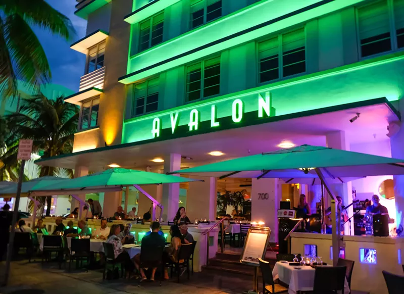 Image: A Fish Called Avalon is still going strong on Ocean Drive.