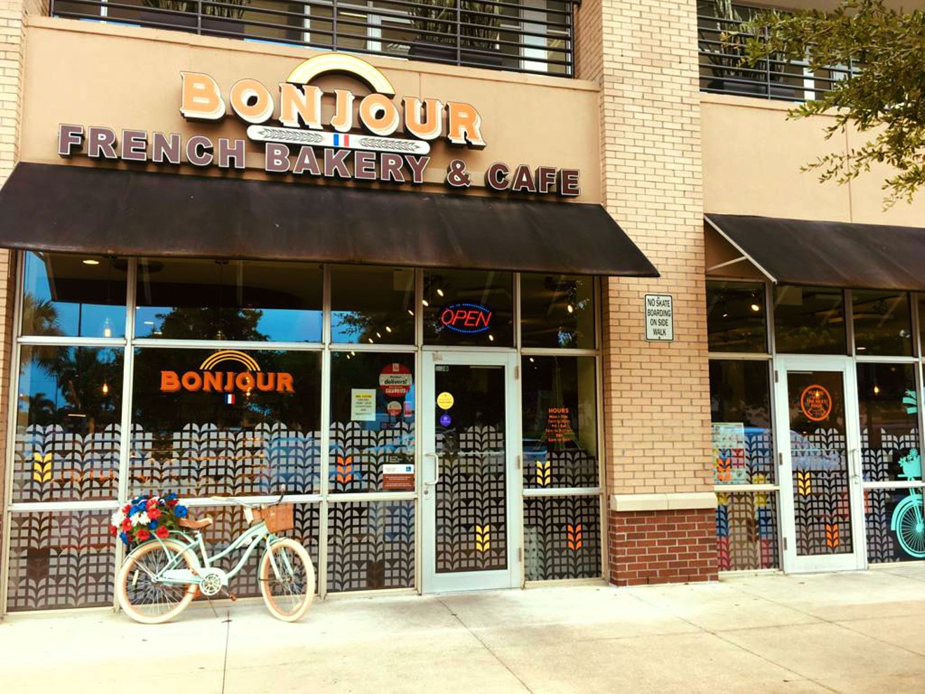 Make Bonjour French Bakery & Cafe your morning spot for coffee.