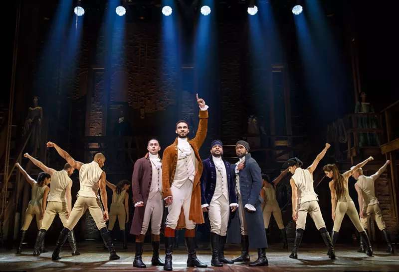 Image: The national tour of Hamilton will begin a four-week run at the Arsht Center in February.