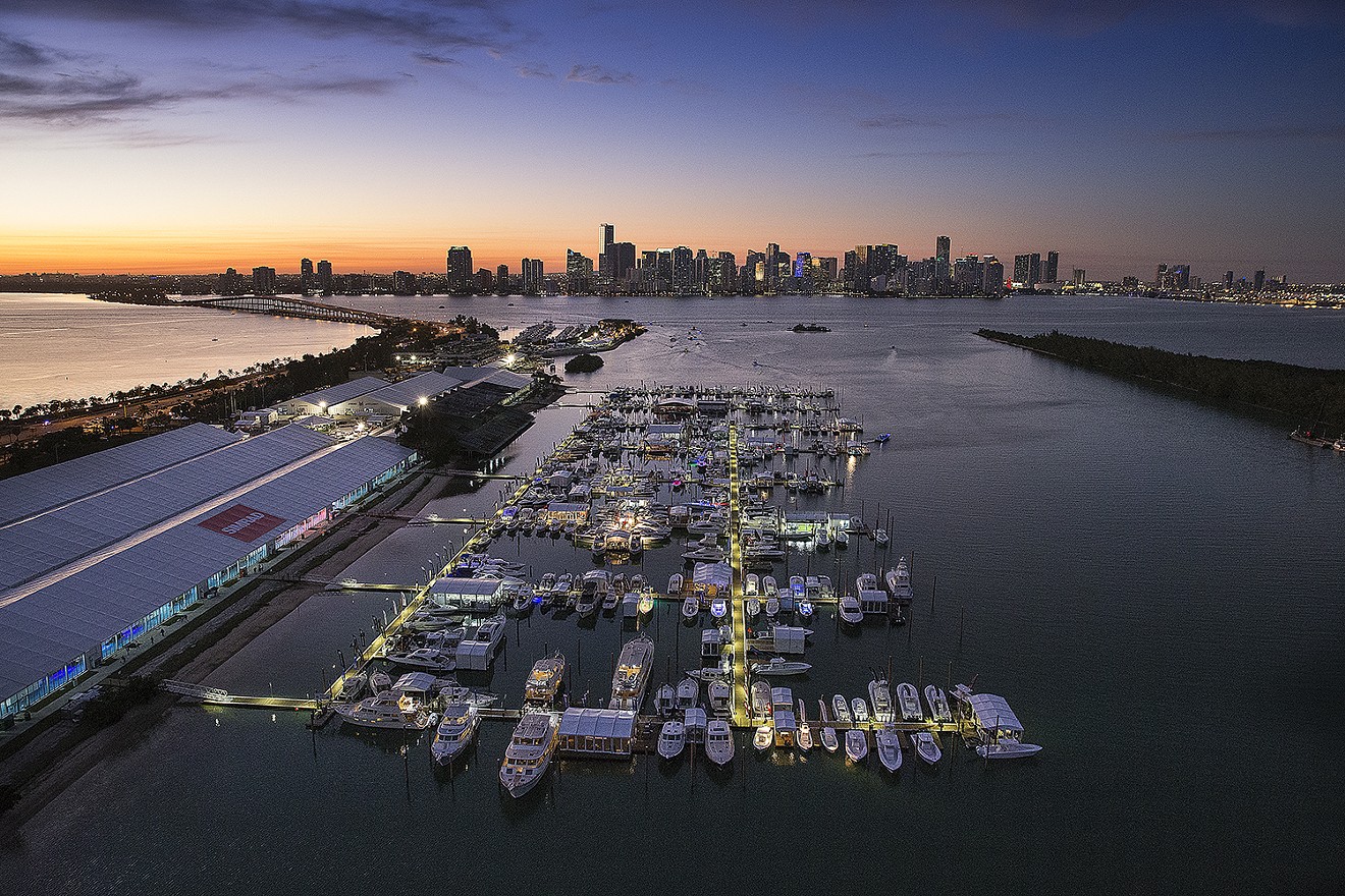 Approximately 1,400 crafts will be showcased at the Miami Marine Stadium and Basin.