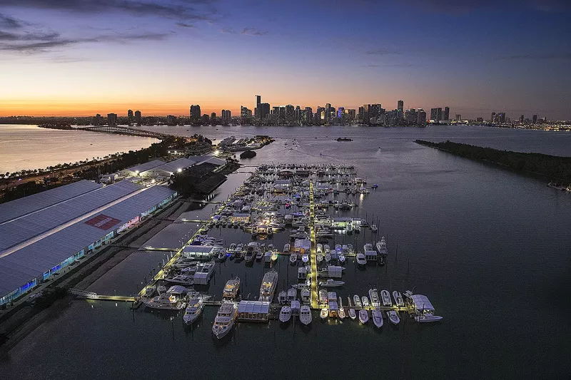 Image: Approximately 1,400 crafts will be showcased at the Miami Marine Stadium and Basin.