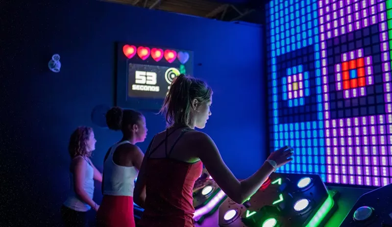 Image: Challenge your friends or play cooperatively in one of the 14 game rooms at the new Activate in Pembroke Pines.