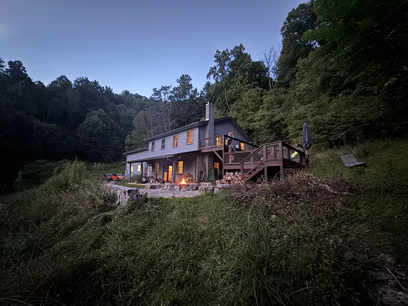 Image: Brook Dorsch and Tyler Emerson-Dorsch's Residency at Metcalf Creek is a sanctuary for artists.