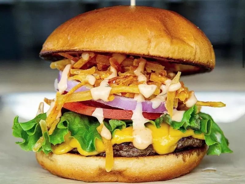 Image: Behold the Pincho Burger.