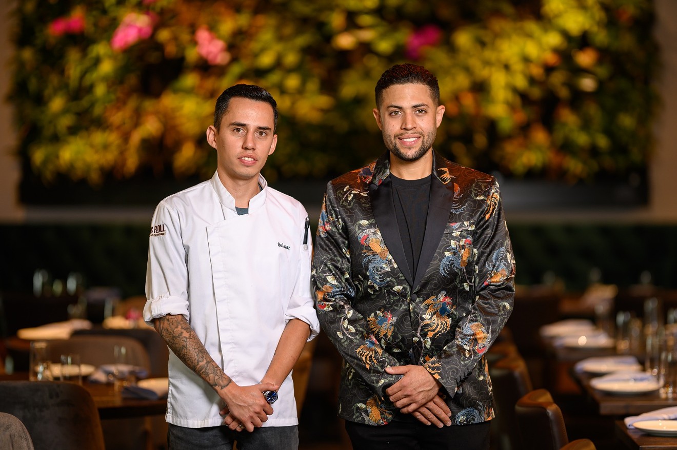 Chef/co-owner Fernando Salazar and business partner Andres Maremolejos opened Platea Miami in Pinecrest.
