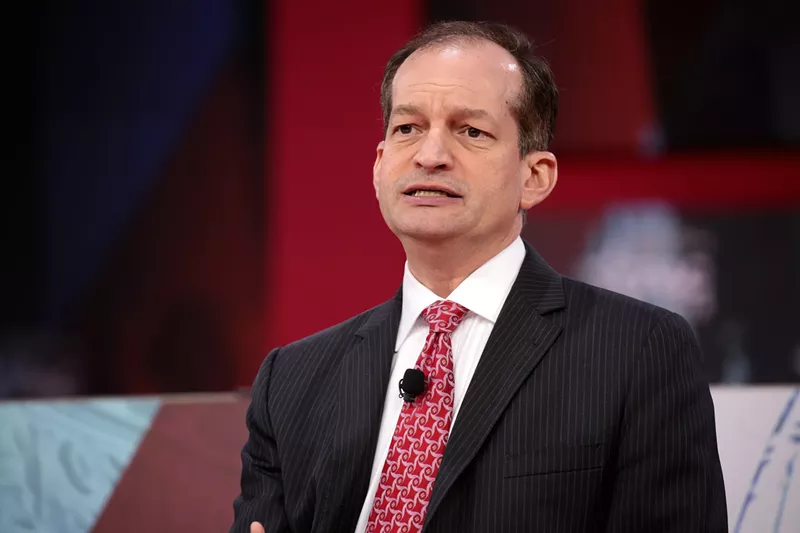 Image: Secretary of Labor Alexander Acosta