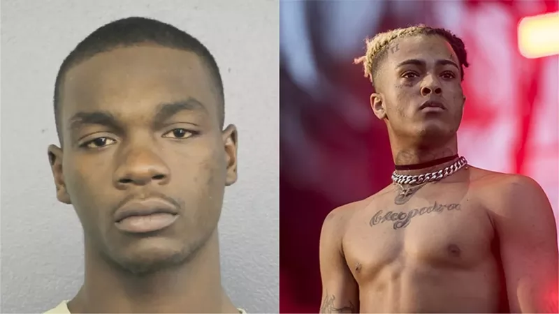 Image: Michael Boatwright (left) and XXXTentacion