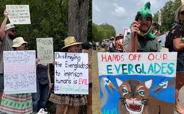 Image: Alligator Alcatraz Sparks Indigenous-Led Resistance in the Everglades