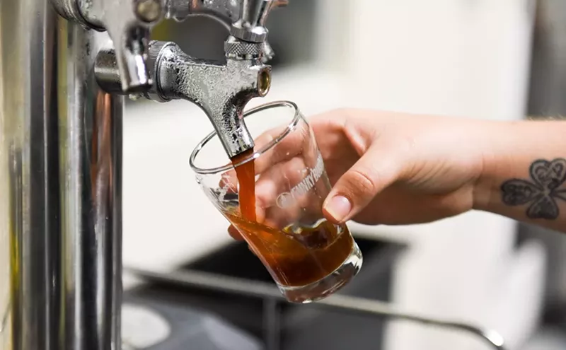 Image: Beer at your door.