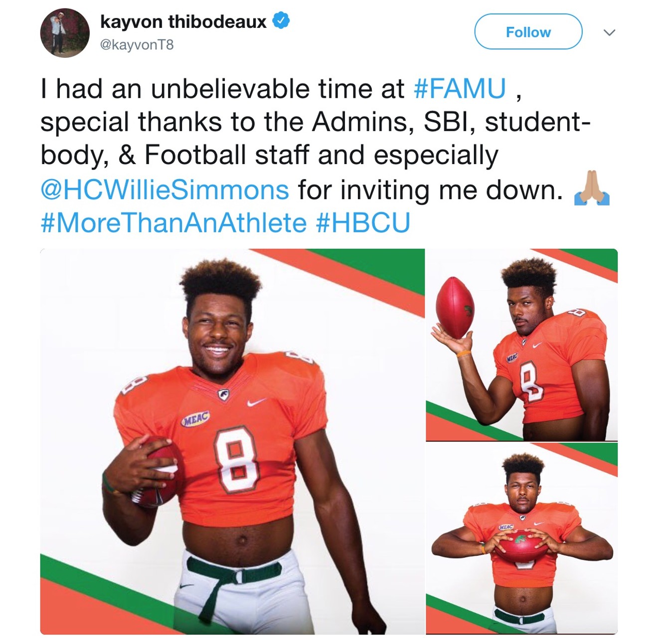 Kayvon Thibodeaux's recruiting trip to Florida A&M shows NFL could use more representation from historically black colleges.