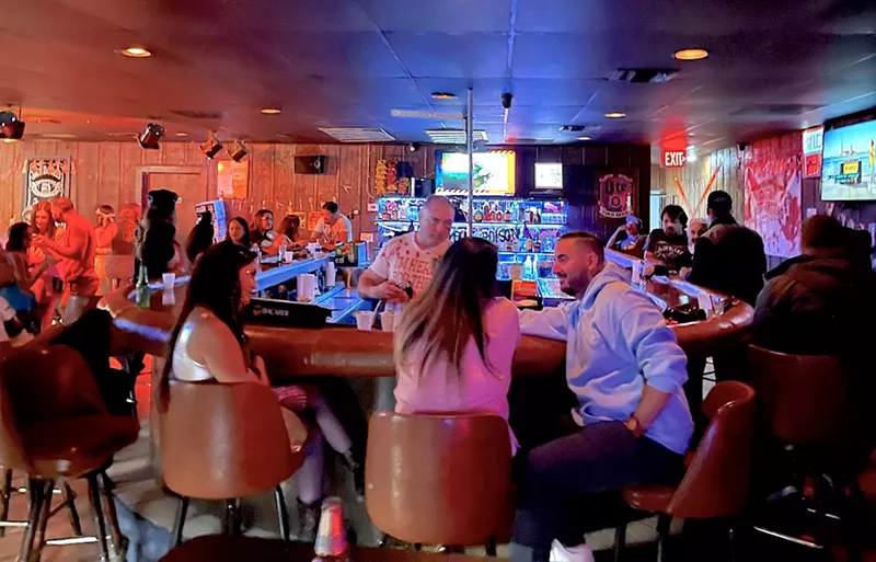 Image: Opened in 1971, Eddie's Place stands as one of Miami's oldest surviving dive bars.