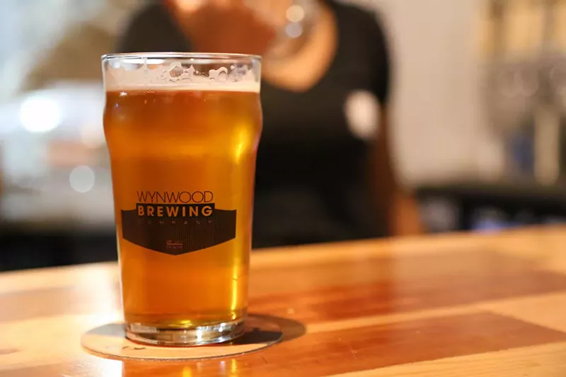 Image: Beer at Wynwood Brewing.