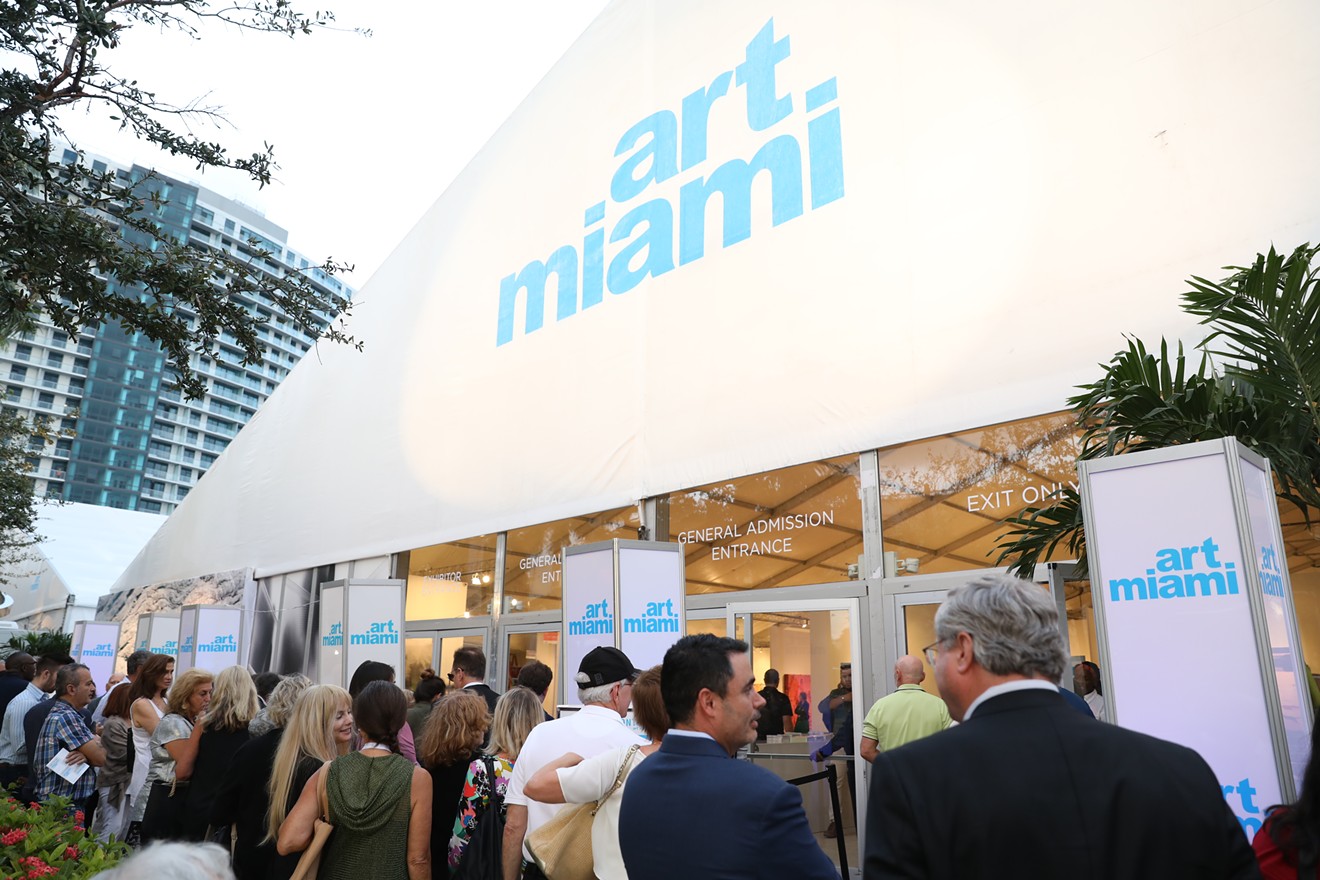 Art Miami's former location in midtown.