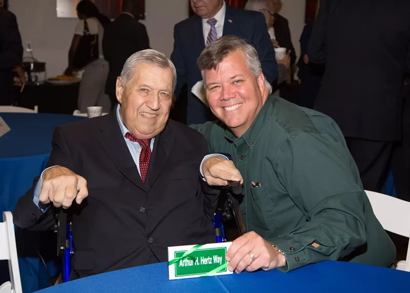 Image: Arthur and Andrew Hertz