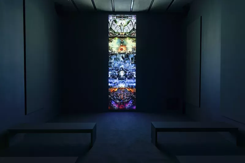 Image: Installation view of Heaven's Gate