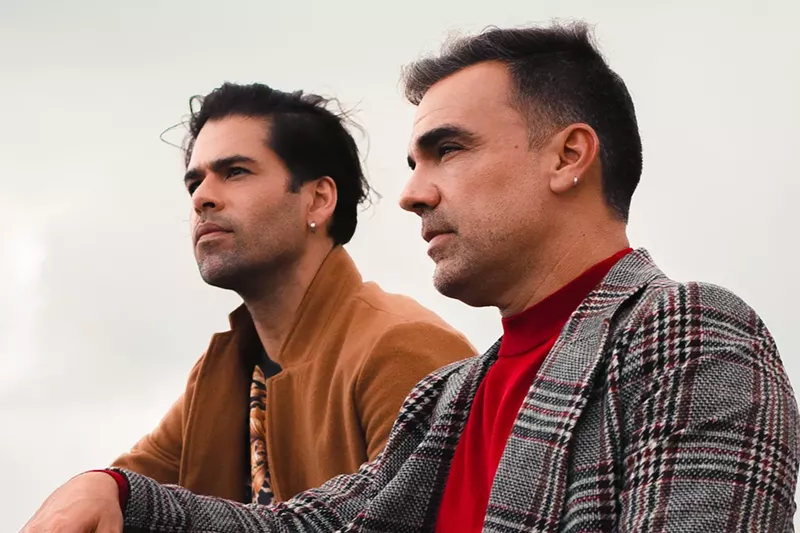 Image: Caramelos de Cianuro's Pavél Tello (left) and Asier Cazalis