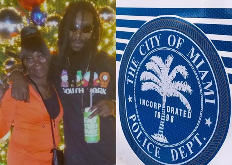 Image: Attorneys say Antwon Cooper (left) was unarmed when a Miami police officer shot him "execution-style" during a traffic stop in Liberty City on March 8, 2022.
