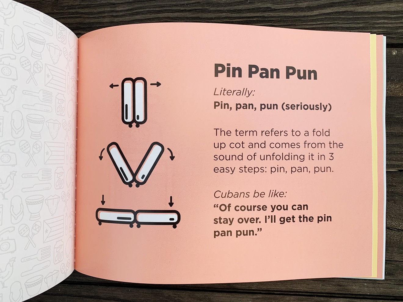 Going for a sleepover? Don't forget the pin pan pun.