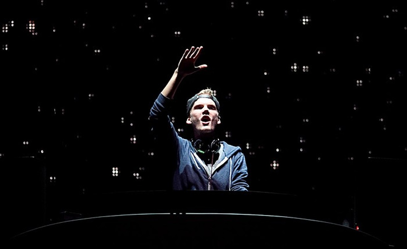 Avicii at the American Airlines Arena in 2012.