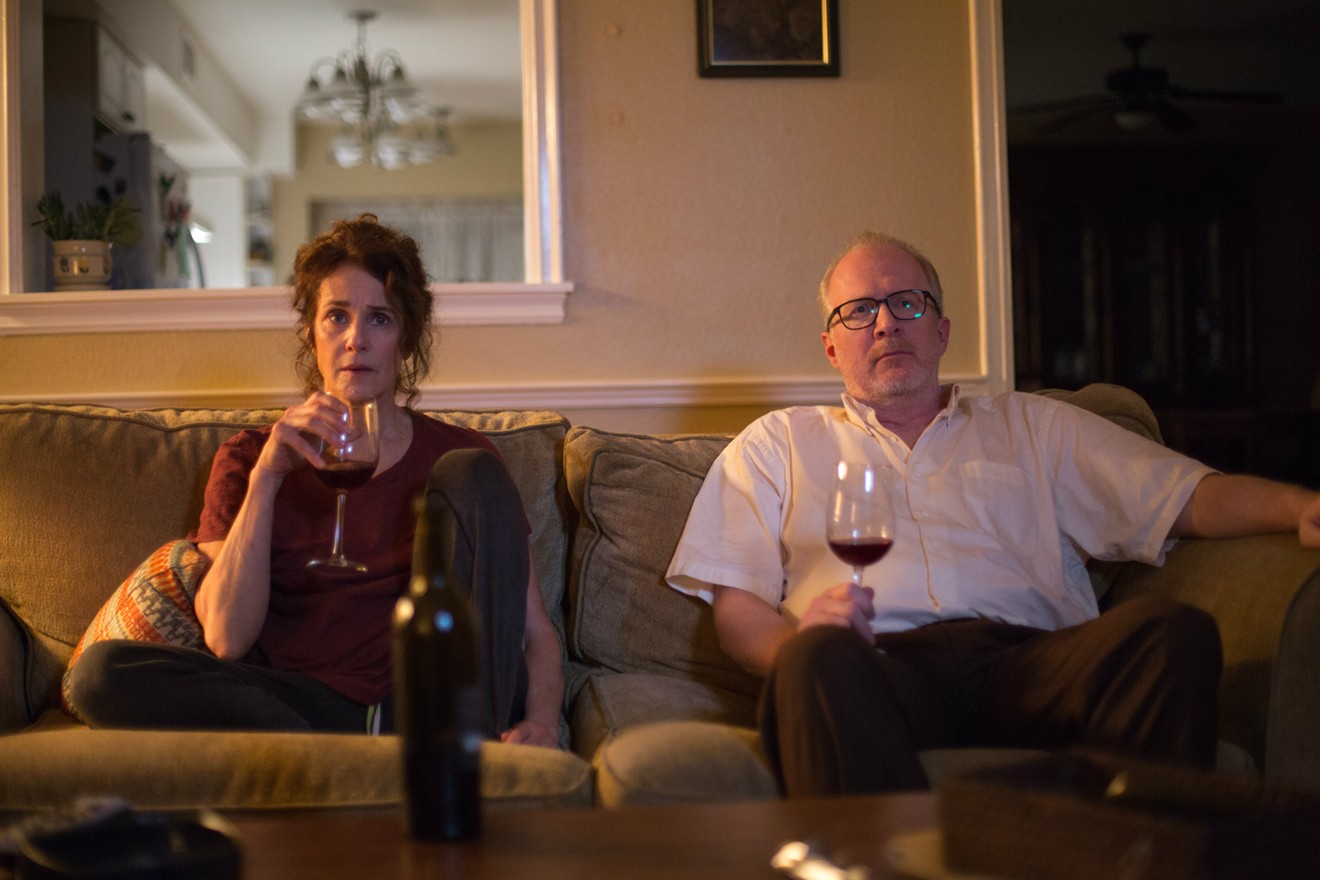 Debra Winger and Tracy Letts.