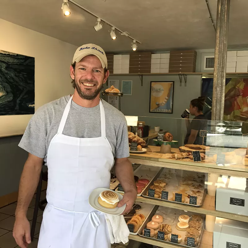 Image: Bake Shack owner/baker Keith Freiman