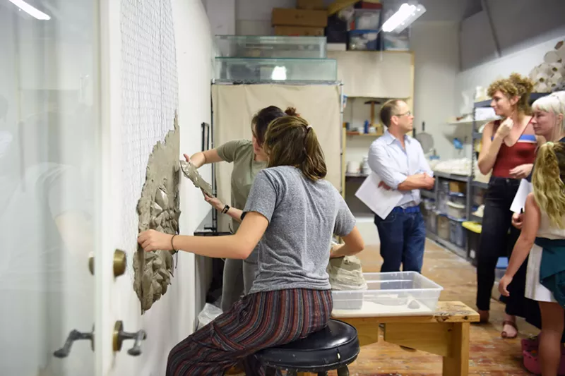 Image: Lauren Shapiro is one of five artists whose Bakehouse studio will be open to the public after the Art + Activism panel.