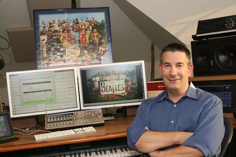 Image: Lecturer Scott Freiman turned his Beatles fandom into a career.