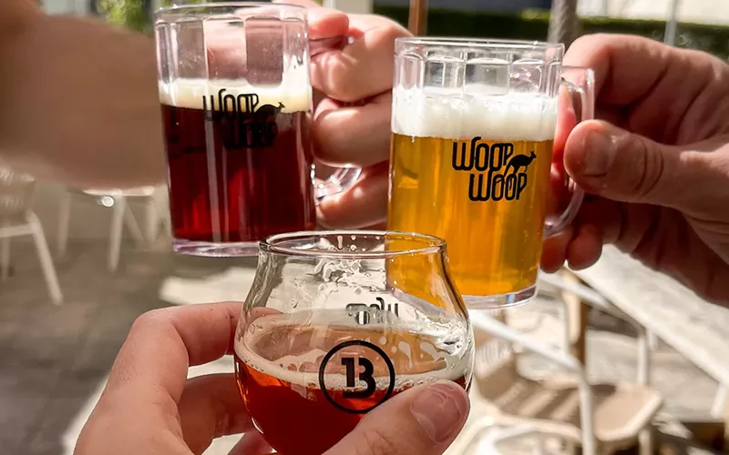 Image: pints of beer