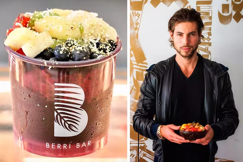 Image: Berry Bar's Gregory Bennati believes we shouldn't deprive ourselves of sweets.