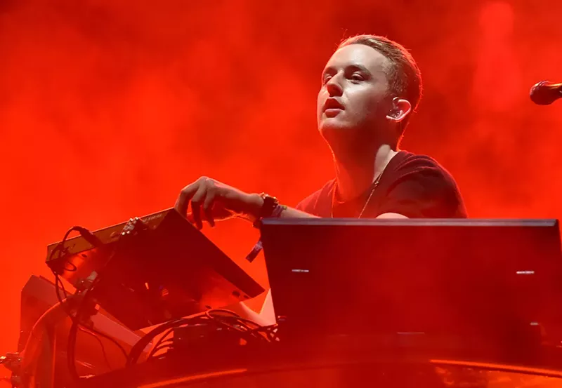 Image: Guy Lawrence of Disclosure will be spinning poolside at Strawberry Moon on Saturday.