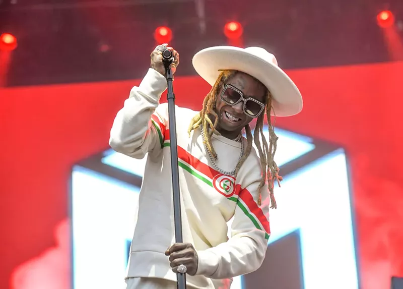 Image: Lil Wayne headlines Trillerfest on Saturday.
