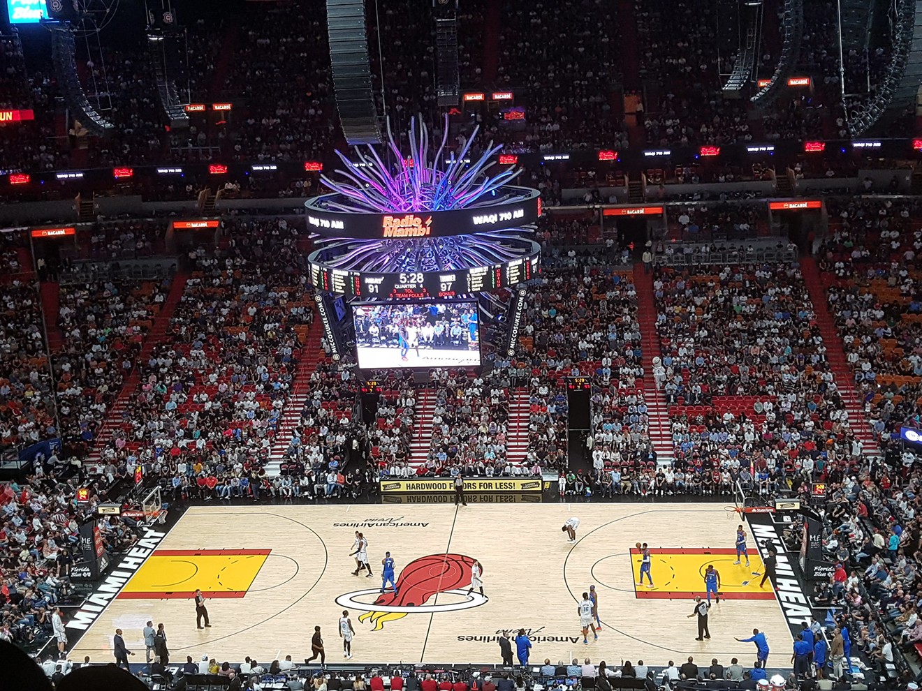 Miami Heat at American Airlines Arena
