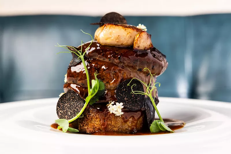 Image: steak dish