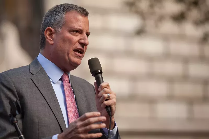 Image: New York City Mayor Bill de Blasio