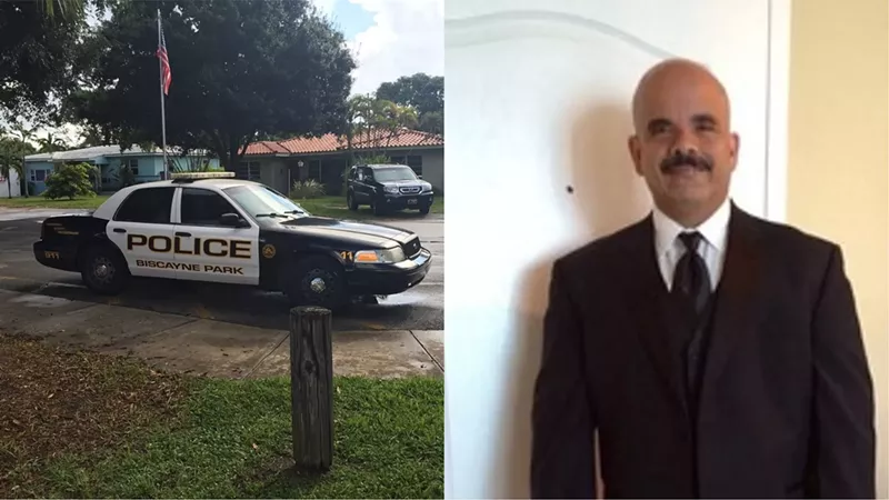 Image: Former Biscayne Park Police Chief Raimundo Atesiano pleaded guilty to framing innocent black people.