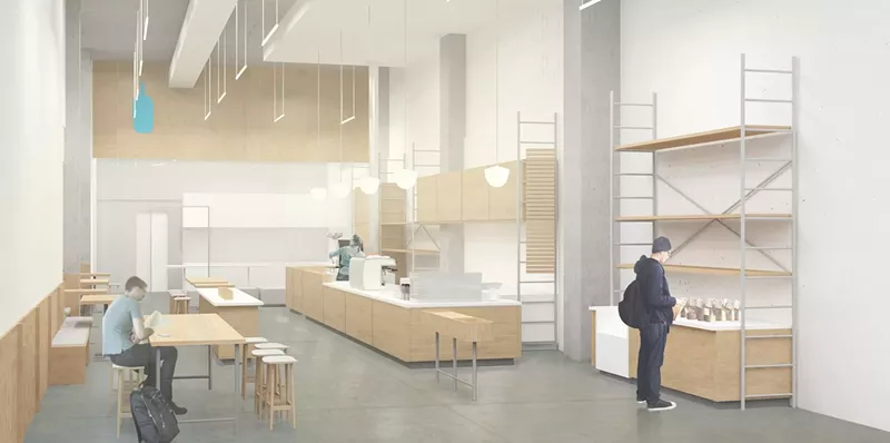 Image: Rendering of the forthcoming Design District space.