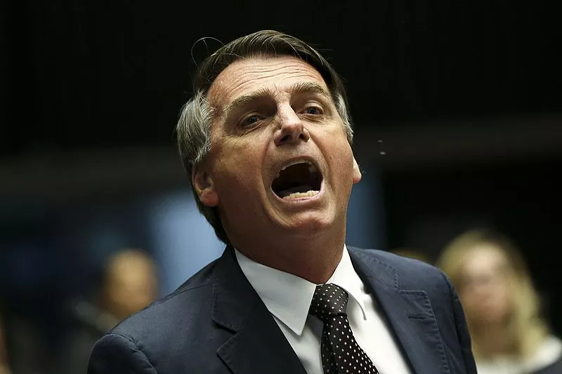 Image: The visit of Brazilian President Jair Bolsonaro (above) — and his coronavirus-carrying press secretary — has had a ripple effect in Miami.