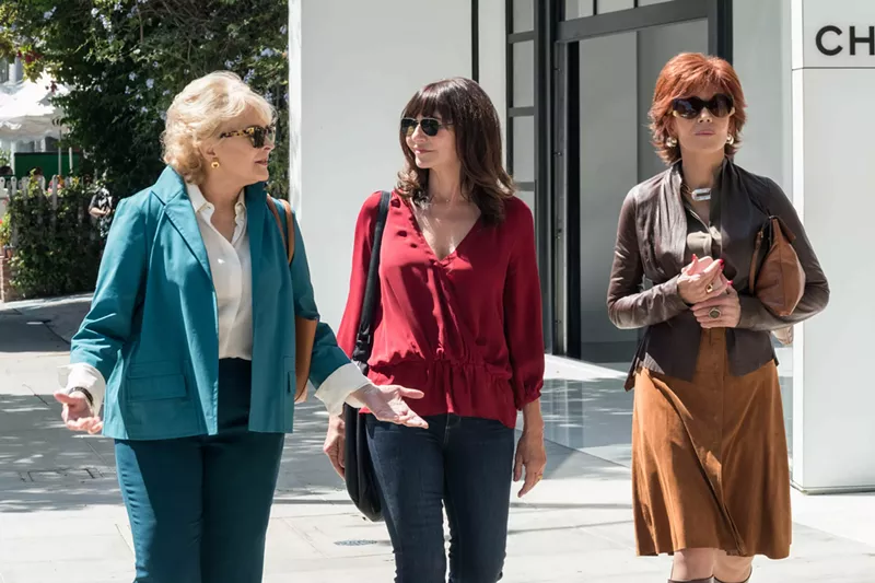 Image: The plot might not be essential to Book Club when four stars — including (from left): Candice Bergen, Mary Steenburgen and Jane Fonda — manage to inject life into even humdrum scenes.