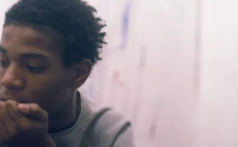 Image: Boom for Real Finds Jean-Michel Basquiat Tagging Himself "It"