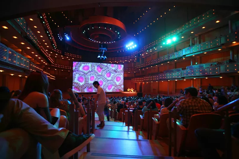 Image: Borscht Film Festival's 2011 edition at the Adrienne Arsht Center.