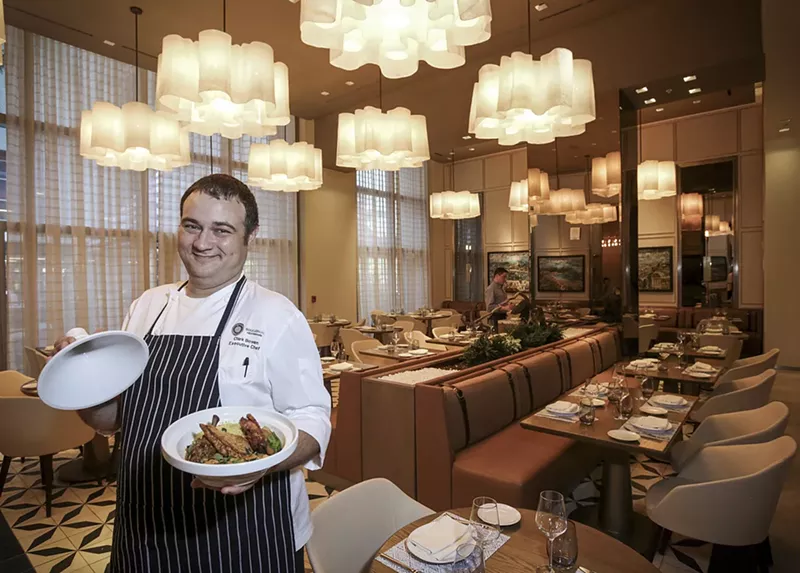 Image: Executive chef Clark Bowen Click here for more pictures of Boulud Sud.